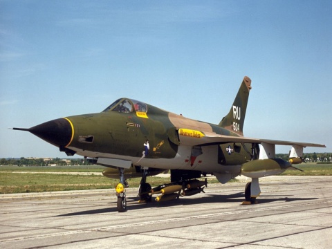 F-105E Parked